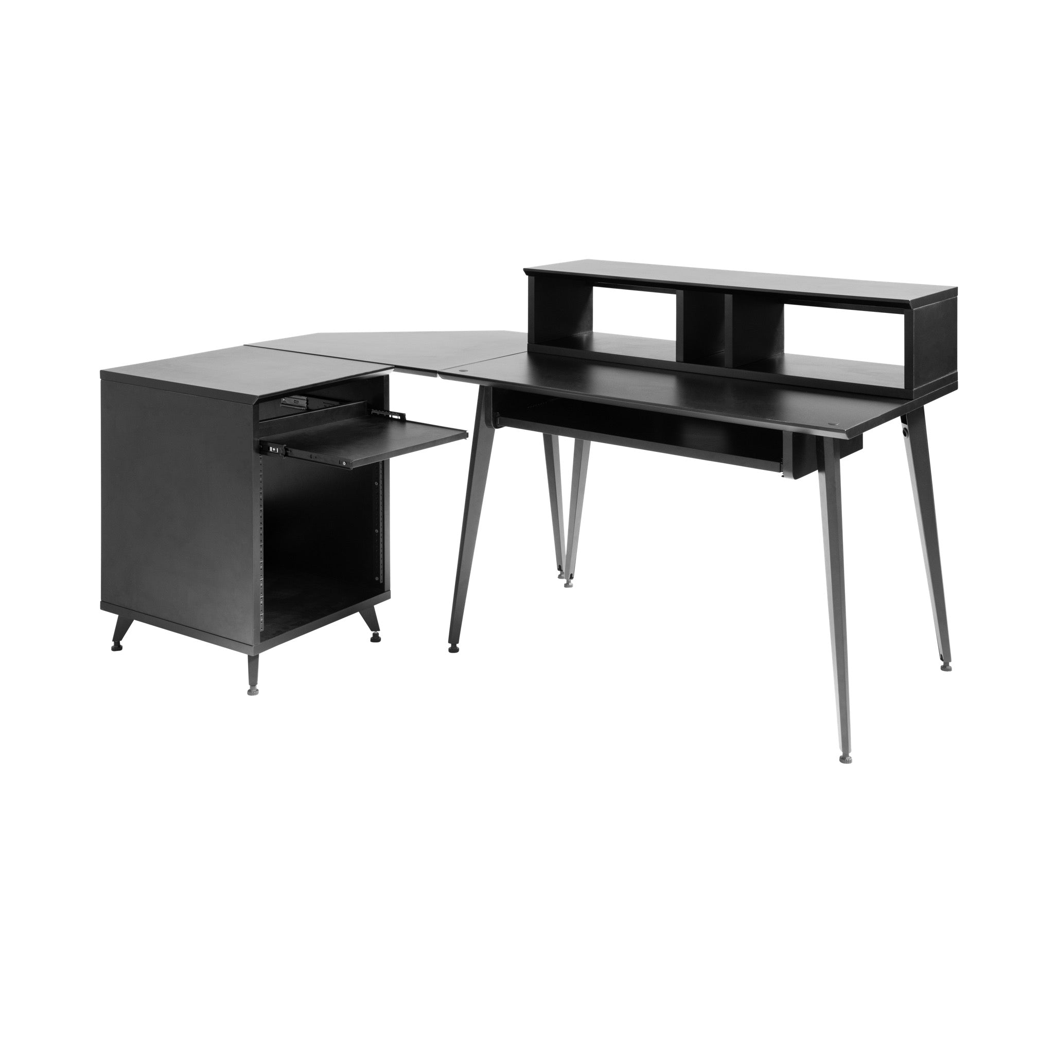Gator Frameworks Elite Furniture Series Main Desk – Black Finish