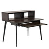 Gator Frameworks Elite Furniture Series Main Desk – Dark Walnut Brown Finish