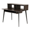 Gator Frameworks Elite Furniture Series Main Desk – Dark Walnut Brown Finish