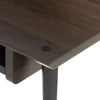 Gator Frameworks Elite Furniture Series Main Desk – Dark Walnut Brown Finish
