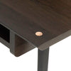 Gator Frameworks Elite Furniture Series Main Desk – Dark Walnut Brown Finish