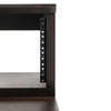Gator Frameworks Elite Furniture Series Main Desk – Dark Walnut Brown Finish