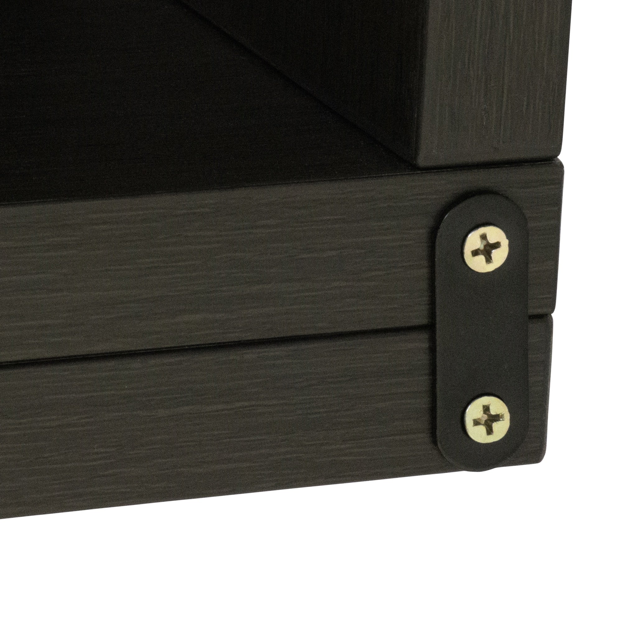 Gator Frameworks Elite Furniture Series Main Desk – Dark Walnut Brown Finish