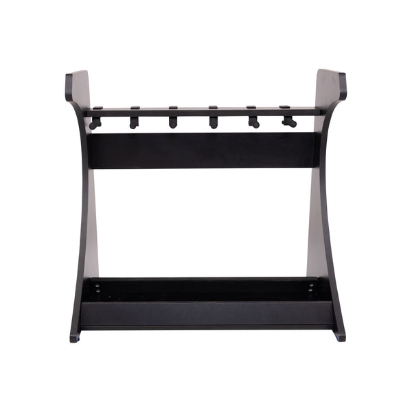 Gator Frameworks Elite Five Electric/Acoustic Guitar Rack – Black Finish