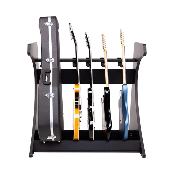 Gator Frameworks Elite Five Electric/Acoustic Guitar Rack – Black Finish