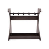 Gator Frameworks Elite Five Electric/Acoustic Guitar Rack – Walnut Brown Finish