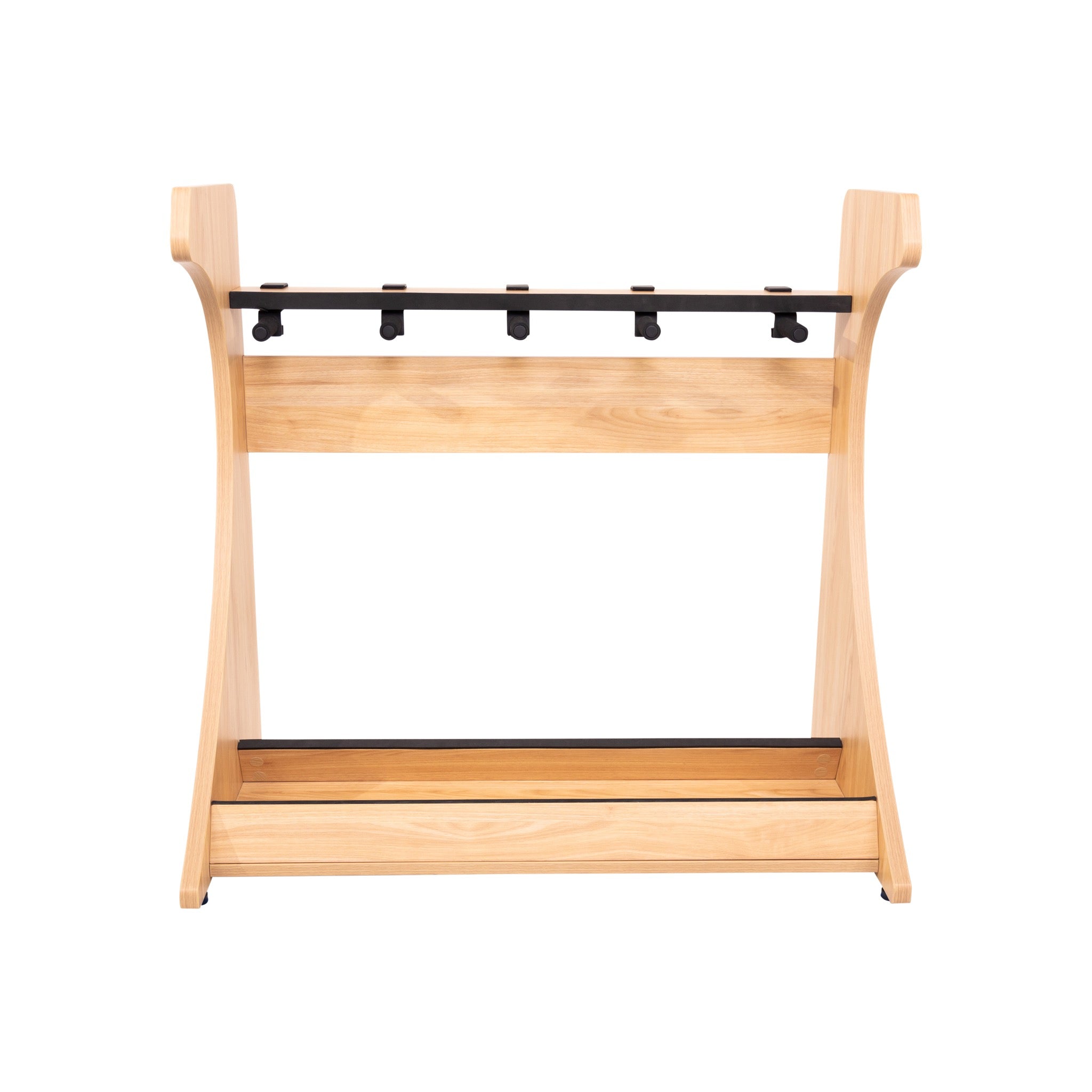 Gator Frameworks Elite Five Electric/Acoustic Guitar Rack – Natural Maple Finish