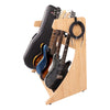 Gator Frameworks Elite Five Electric/Acoustic Guitar Rack – Natural Maple Finish