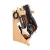 Gator Frameworks Elite Five Electric/Acoustic Guitar Rack – Natural Maple Finish