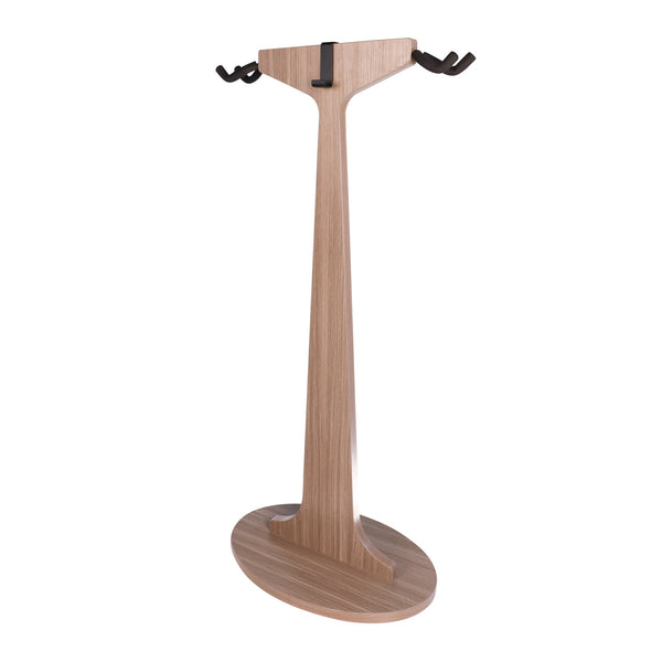 Gator Frameworks Elite Series Dual Guitar Hanging Stand – Driftwood Grey Finish