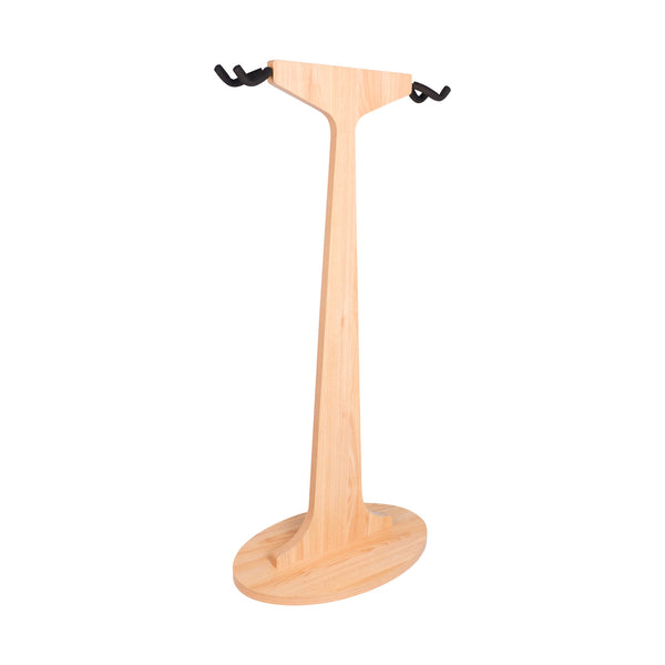 Gator Frameworks Elite Series Dual Guitar Hanging Stand – Natural Maple Matte Finish