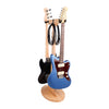 Gator Frameworks Elite Series Dual Guitar Hanging Stand – Natural Maple Matte Finish