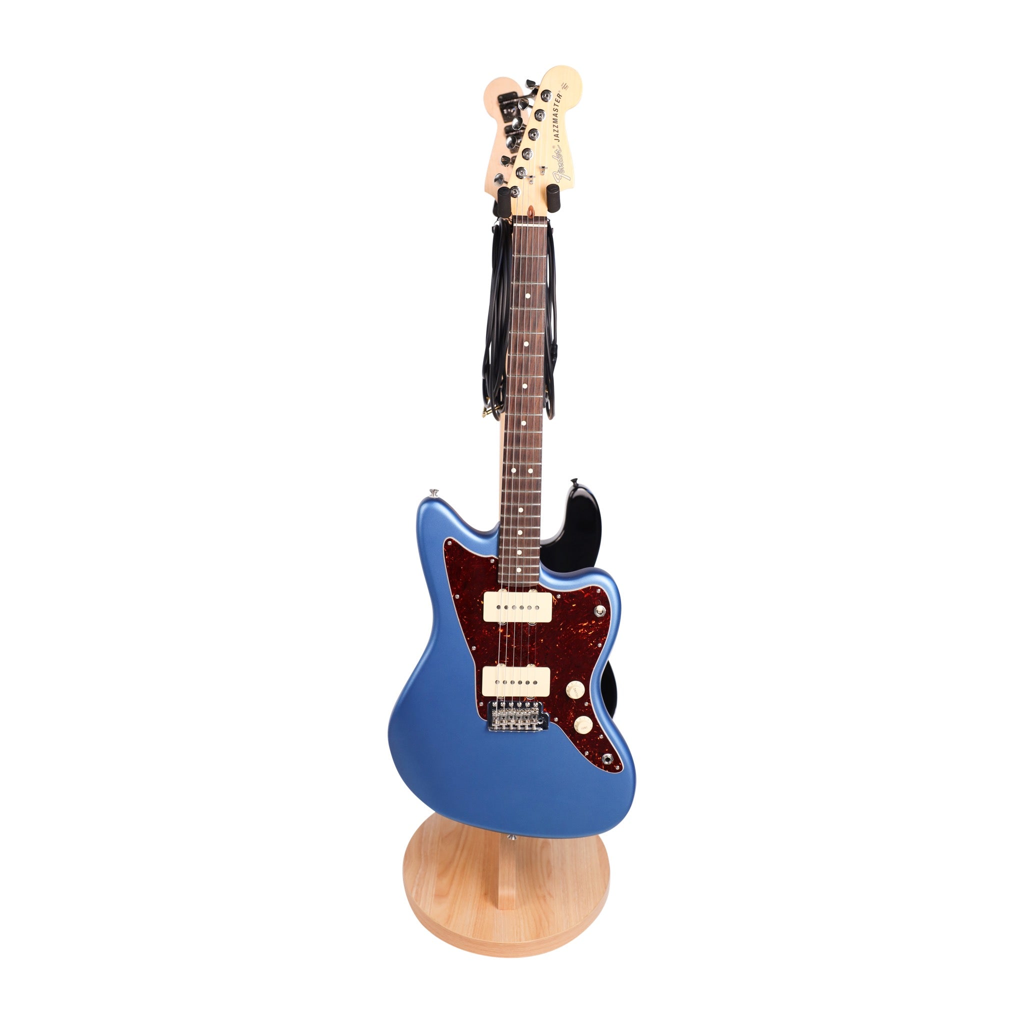 Gator Frameworks Elite Series Dual Guitar Hanging Stand – Natural Maple Matte Finish