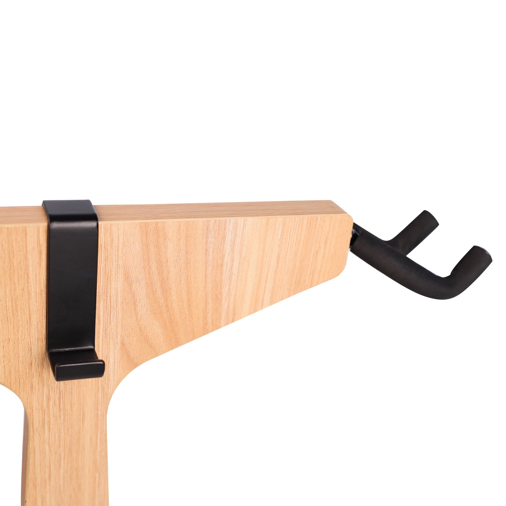 Gator Frameworks Elite Series Dual Guitar Hanging Stand – Natural Maple Matte Finish