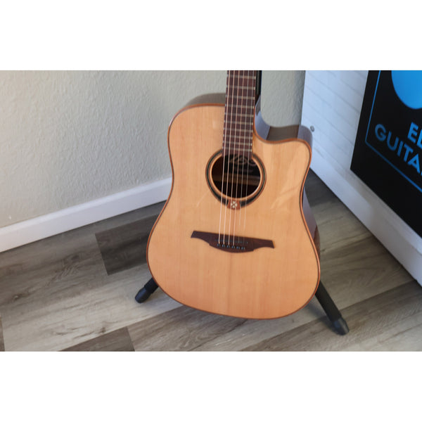 LAG T118DCE Dreadnought Cutaway Acoustic-Electric Guitar