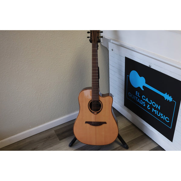 LAG T118DCE Dreadnought Cutaway Acoustic-Electric Guitar