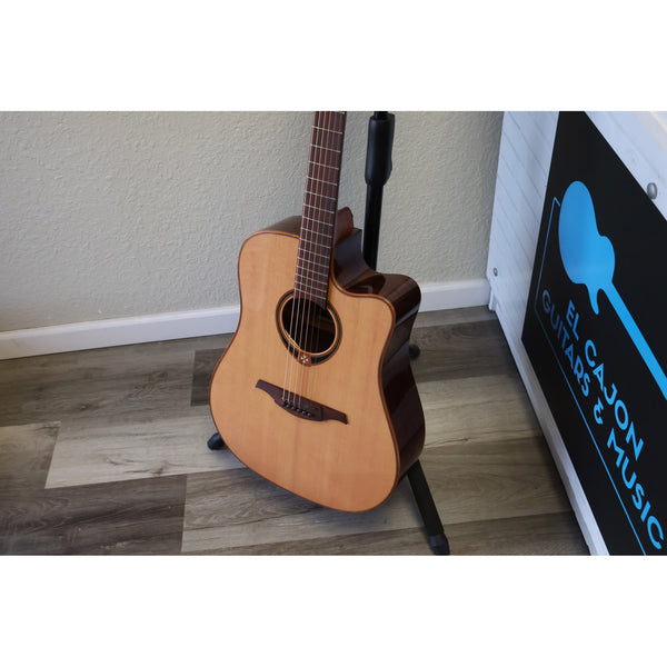 LAG T118DCE Dreadnought Cutaway Acoustic-Electric Guitar
