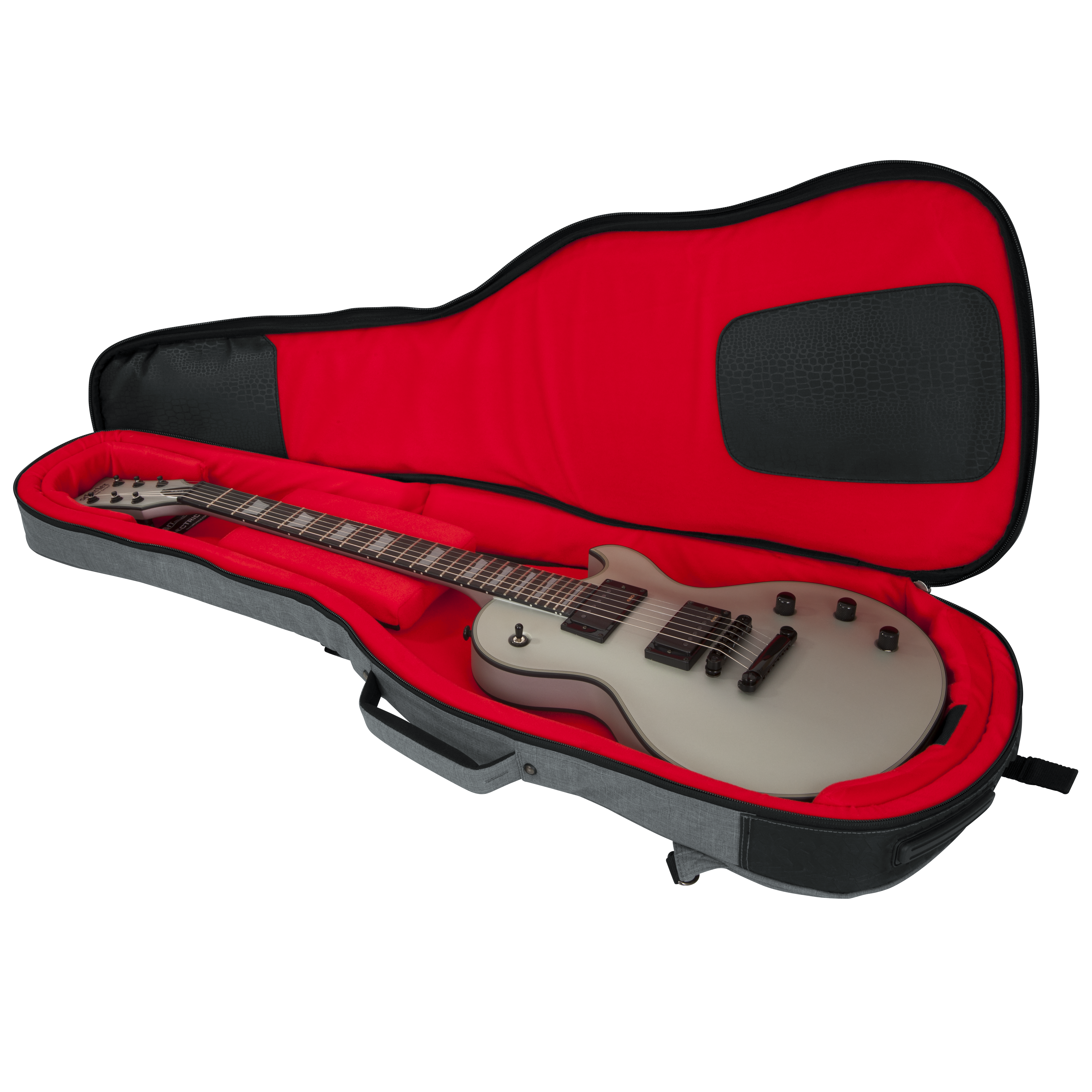 Gator Transit Electric Guitar Bag; Light Grey