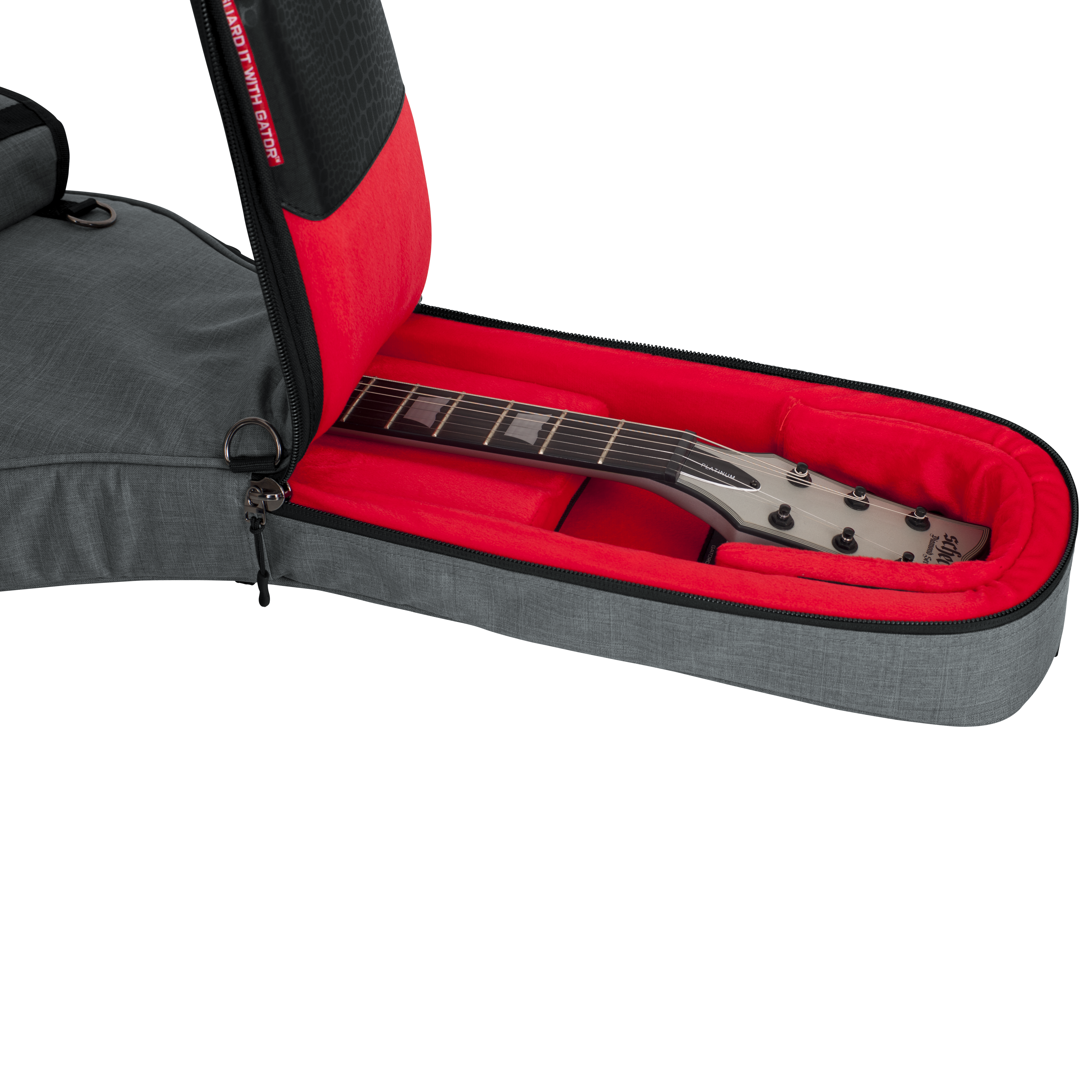 Gator Transit Electric Guitar Bag; Light Grey