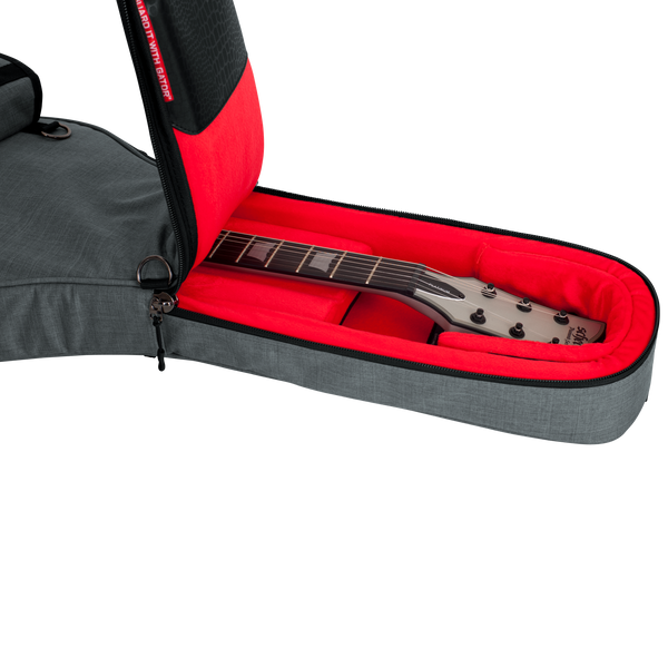 Gator Transit Electric Guitar Bag; Light Grey