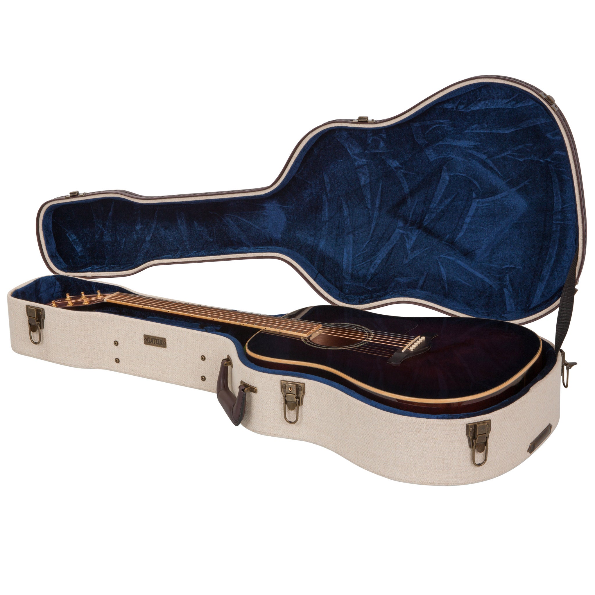 Gator Journeyman Dreadnaught Acoustic Deluxe Wood Case