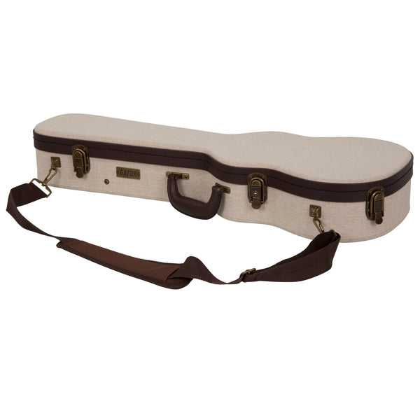 Gator Journeyman Tenor Ukulele Deluxe Wood Case - view 12