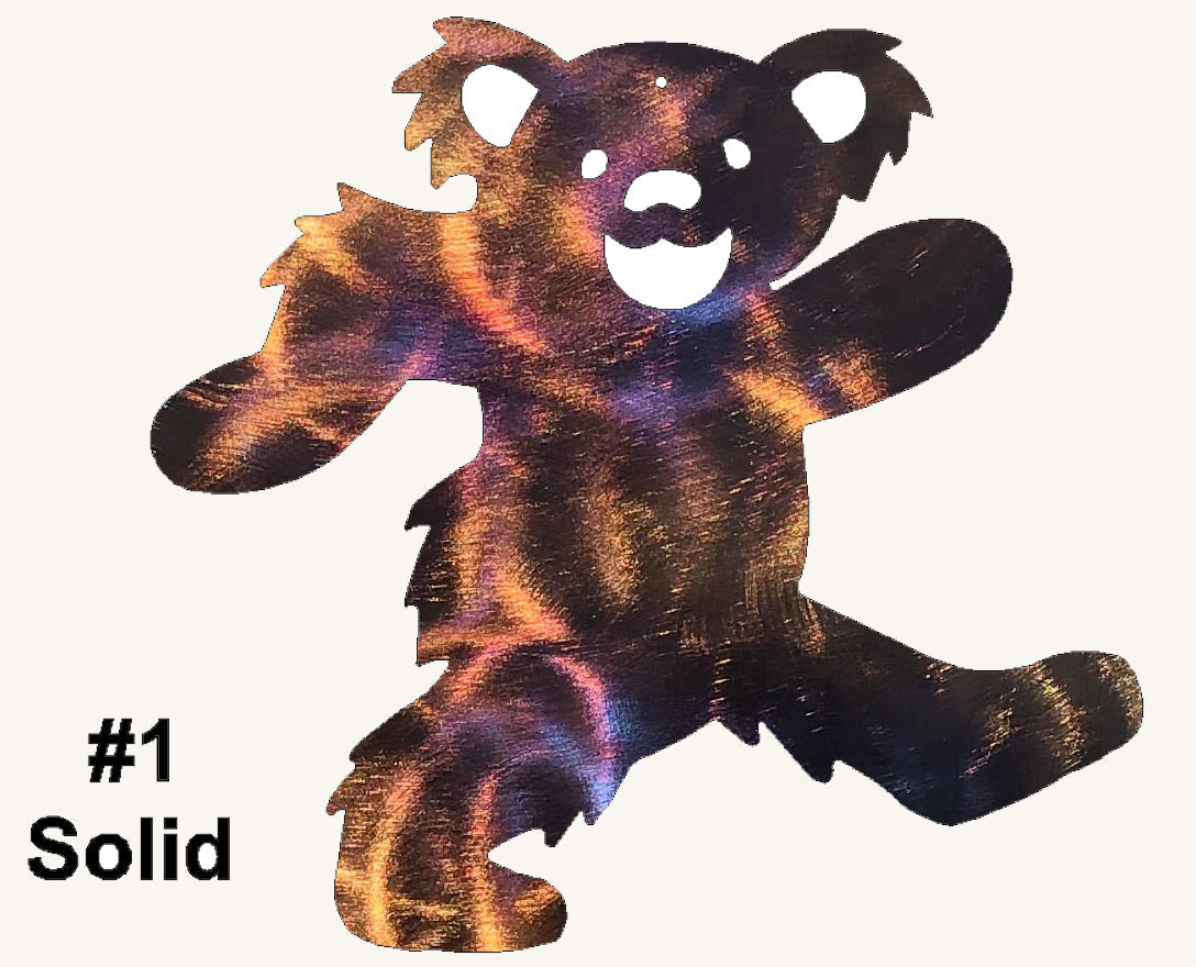 Grateful Dead Individual Dancing Bears Metal Art