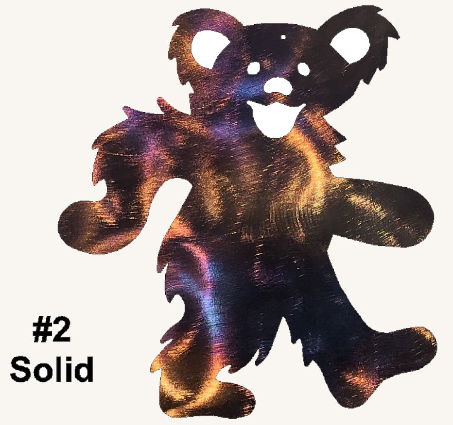 Grateful Dead Individual Dancing Bears Metal Art