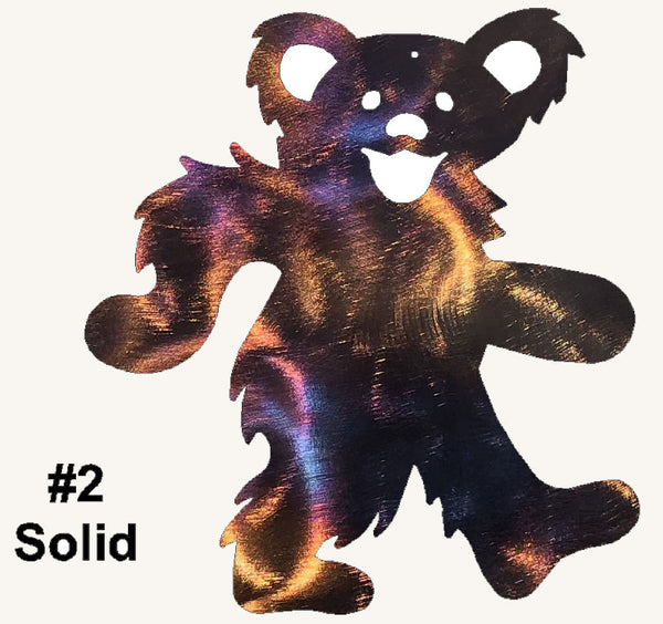 Grateful Dead Individual Dancing Bears Metal Art