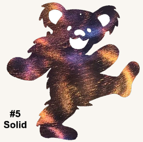 Grateful Dead Individual Dancing Bears Metal Art
