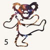 Grateful Dead Individual Dancing Bears Metal Art