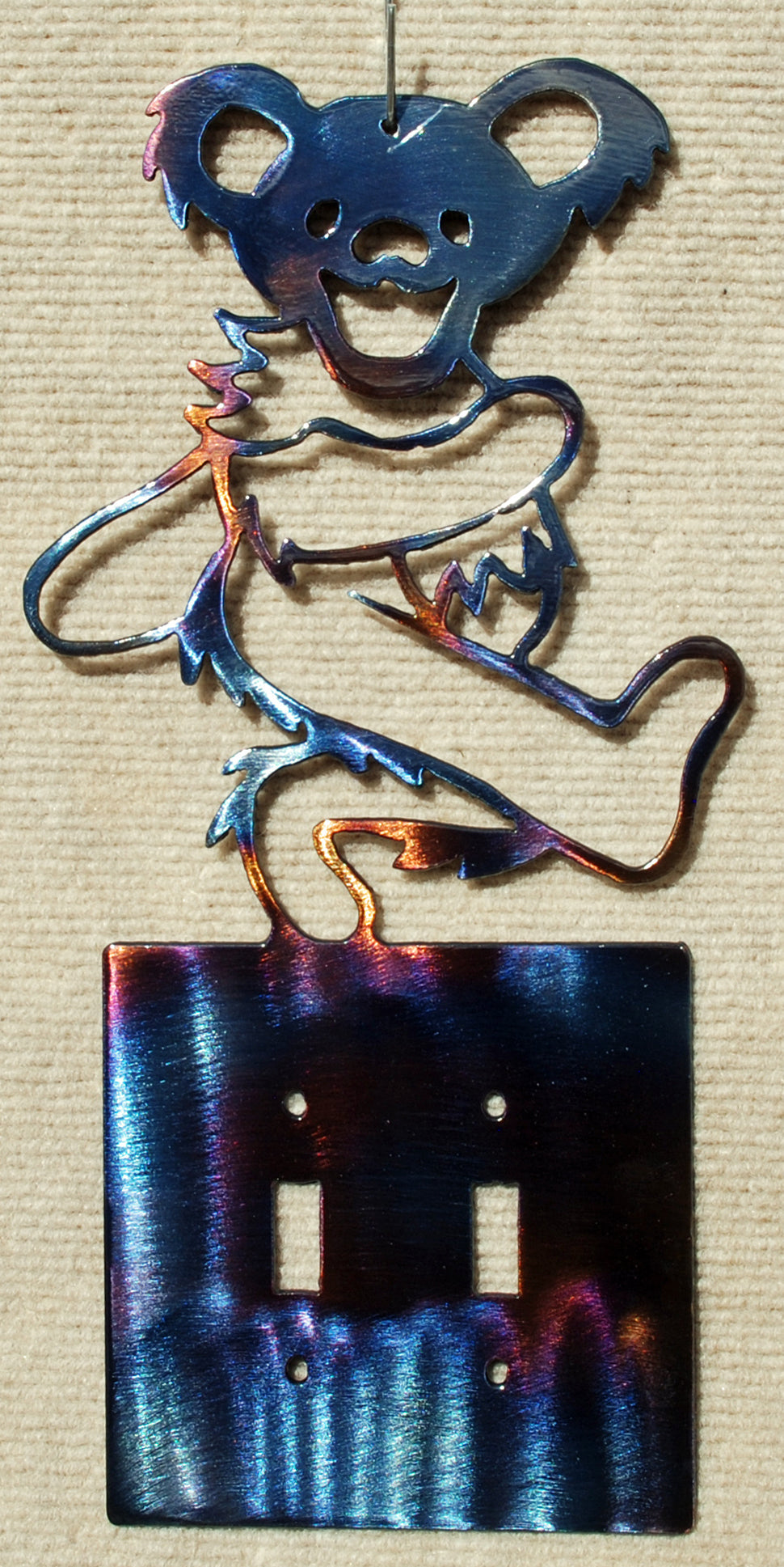 Grateful Dead Dancing Bear Light Switch Cover