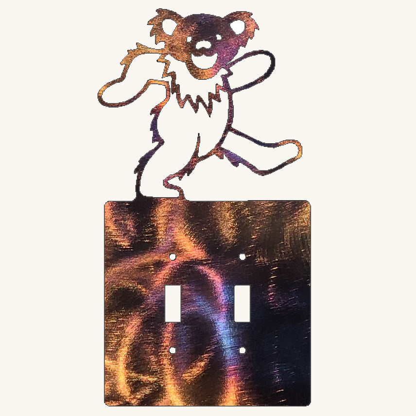 Grateful Dead Dancing Bear Light Switch Cover