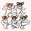 Grateful Dead Individual Dancing Bears Metal Art