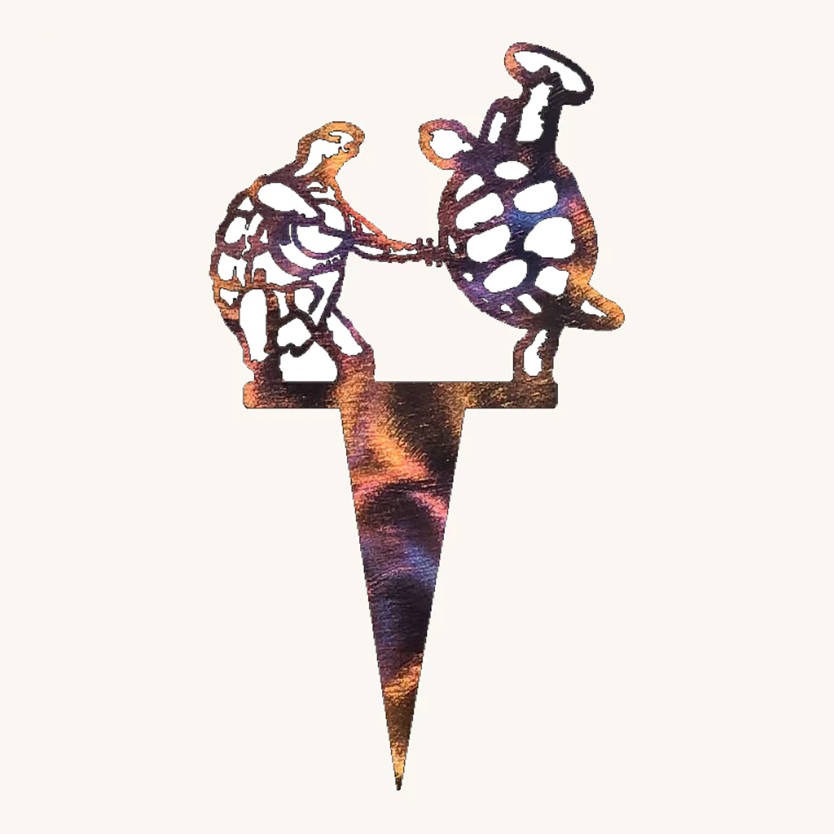 Grateful Dead Terrapin Turtles Metal Garden Stake 8