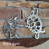 Grateful Dead Terrapin Turtles Metal Art Sculpture