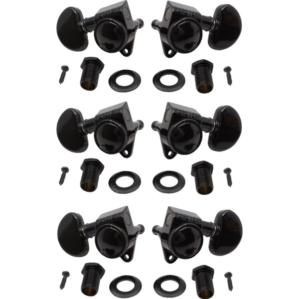 Tuners - Grover, Rotomatic Roto-Grip locking, 3 per side