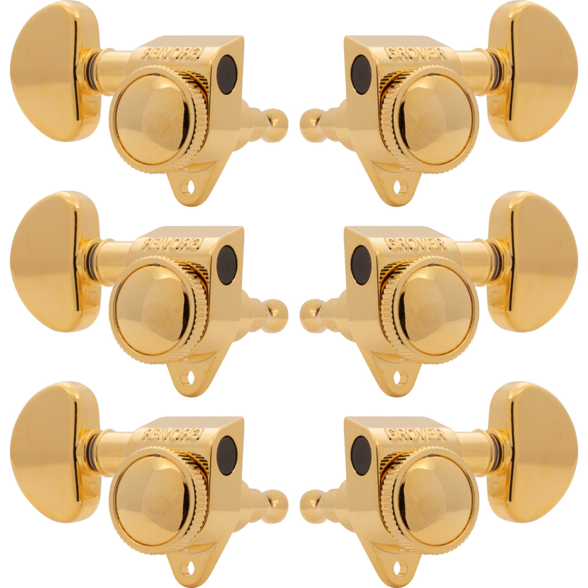 Tuners - Grover, Rotomatic Roto-Grip locking, 3 per side