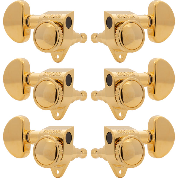 Tuners - Grover, Rotomatic Roto-Grip locking, 3 per side