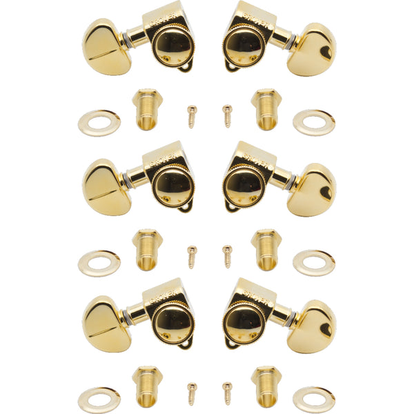 Tuners - Grover, Rotomatic Roto-Grip locking, 3 per side
