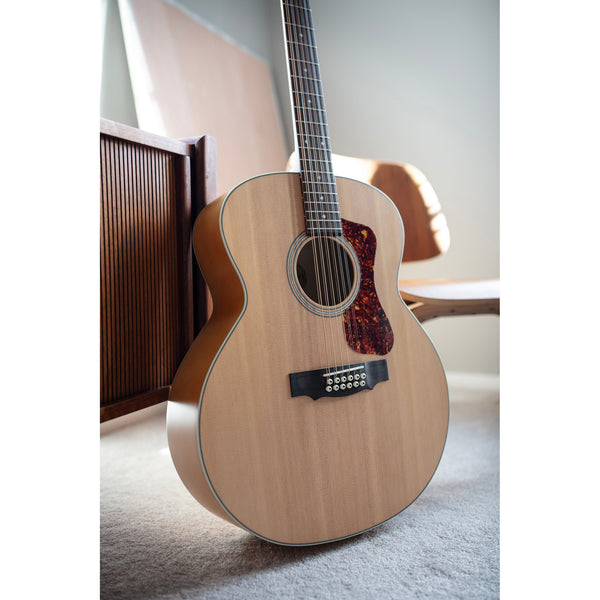 Guild F-2512E Maple Blonde 12-String Jumbo Acoustic Electric