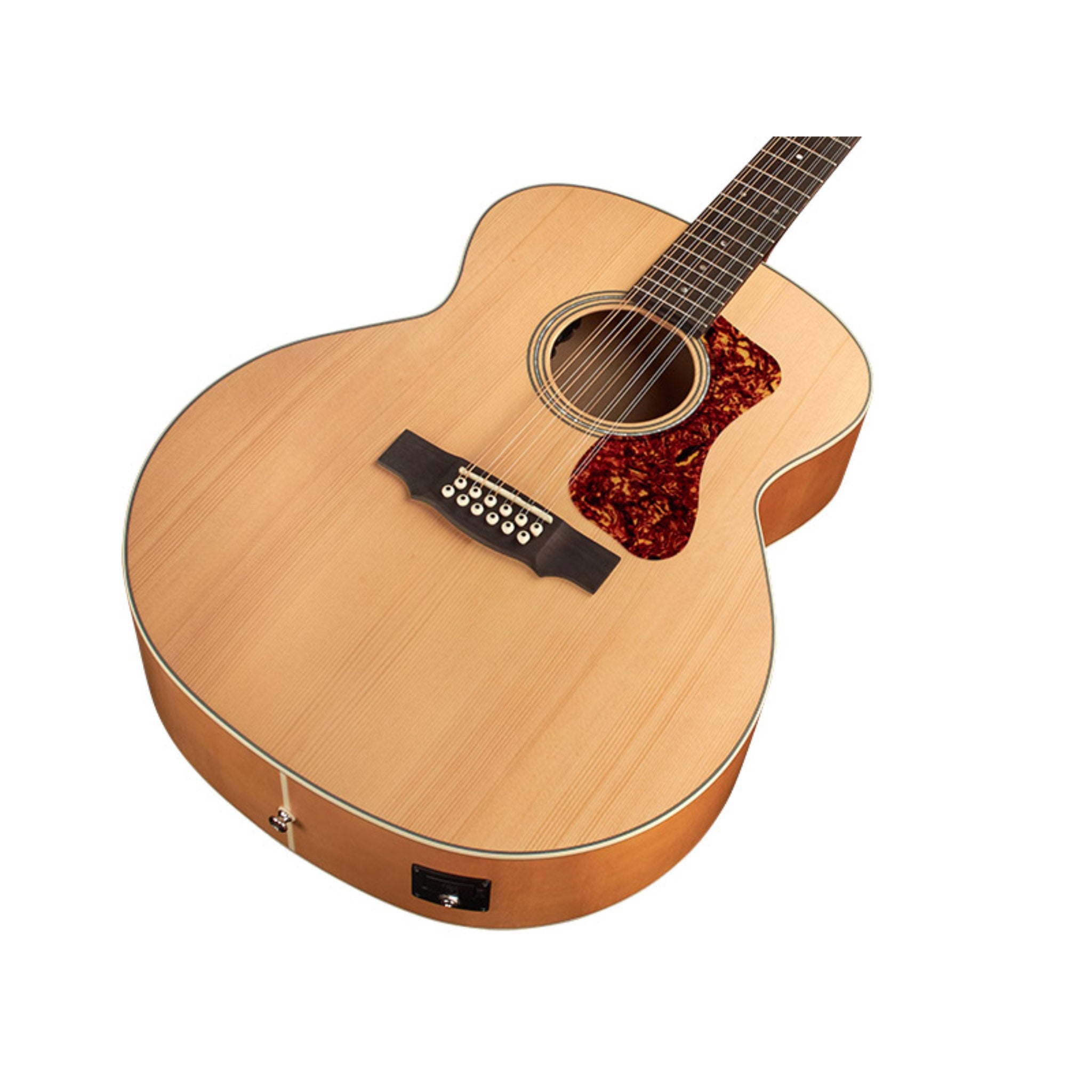 Guild F-2512E Maple Blonde 12-String Jumbo Acoustic Electric