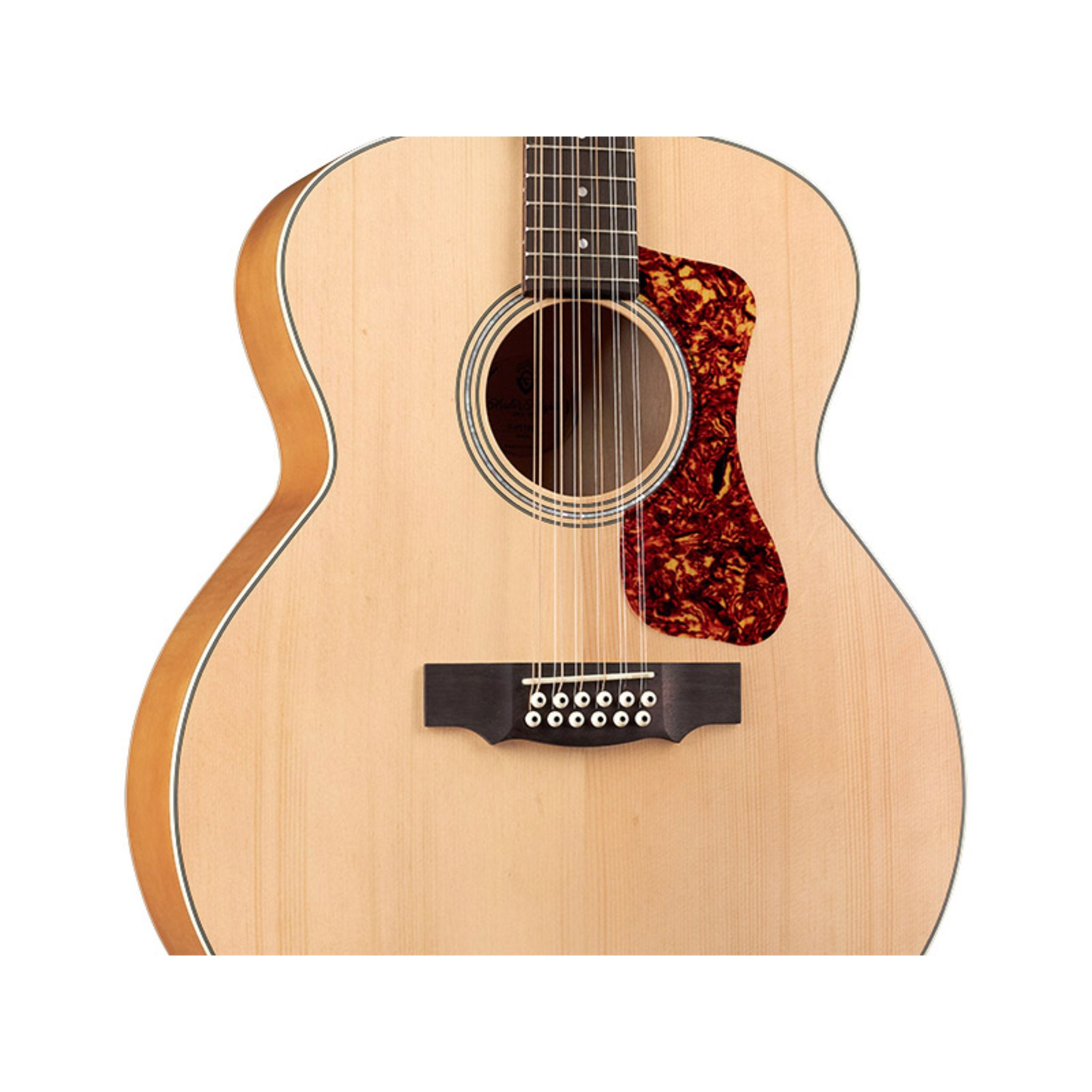 Guild F-2512E Maple Blonde 12-String Jumbo Acoustic Electric