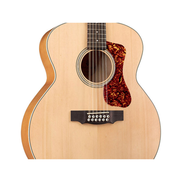 Guild F-2512E Maple Blonde 12-String Jumbo Acoustic Electric