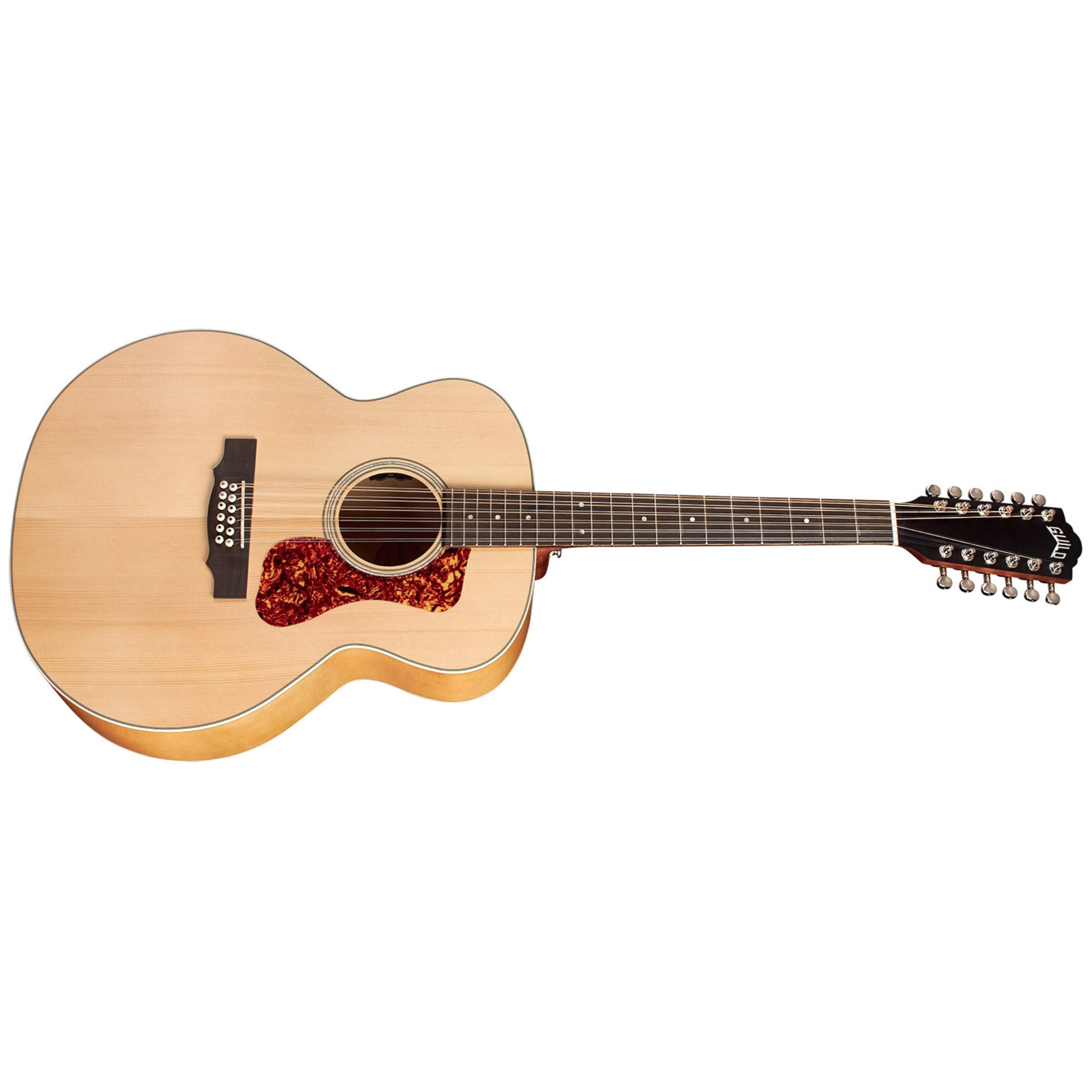 Guild F-2512E Maple Blonde 12-String Jumbo Acoustic Electric