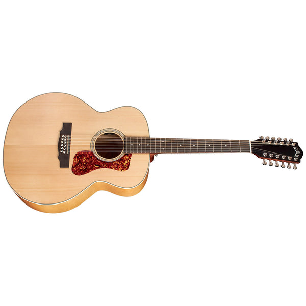 Guild F-2512E Maple Blonde 12-String Jumbo Acoustic Electric
