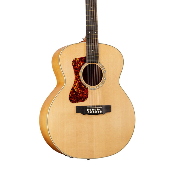 Guild F-2512E Maple Blonde Left-Handed 12-String Jumbo