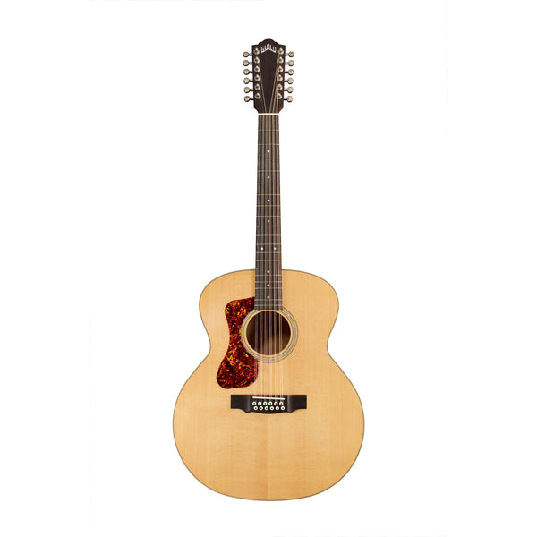 Guild F-2512E Maple Blonde Left-Handed 12-String Jumbo