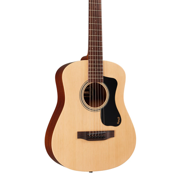 Guild Travel Spruce Mini Dreadnought Acoustic Guitar – Sitka Spruce Top w/ Gig Bag
