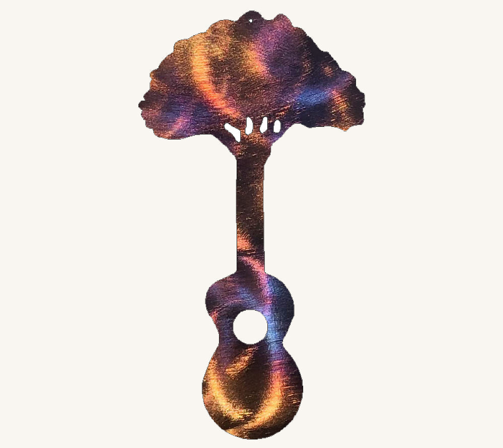 Guitar Tree Metal Art